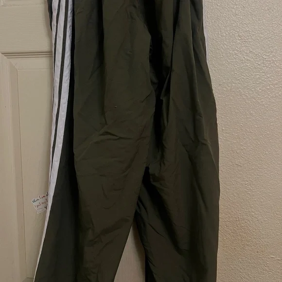 Adidas Olive Green Track Pants - Picture 5 of 6